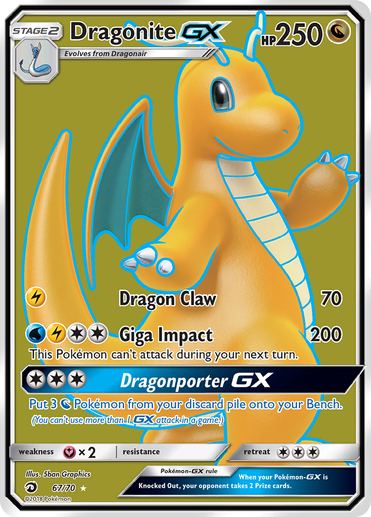 Dragonite-GX 067/80 Rare Ultra