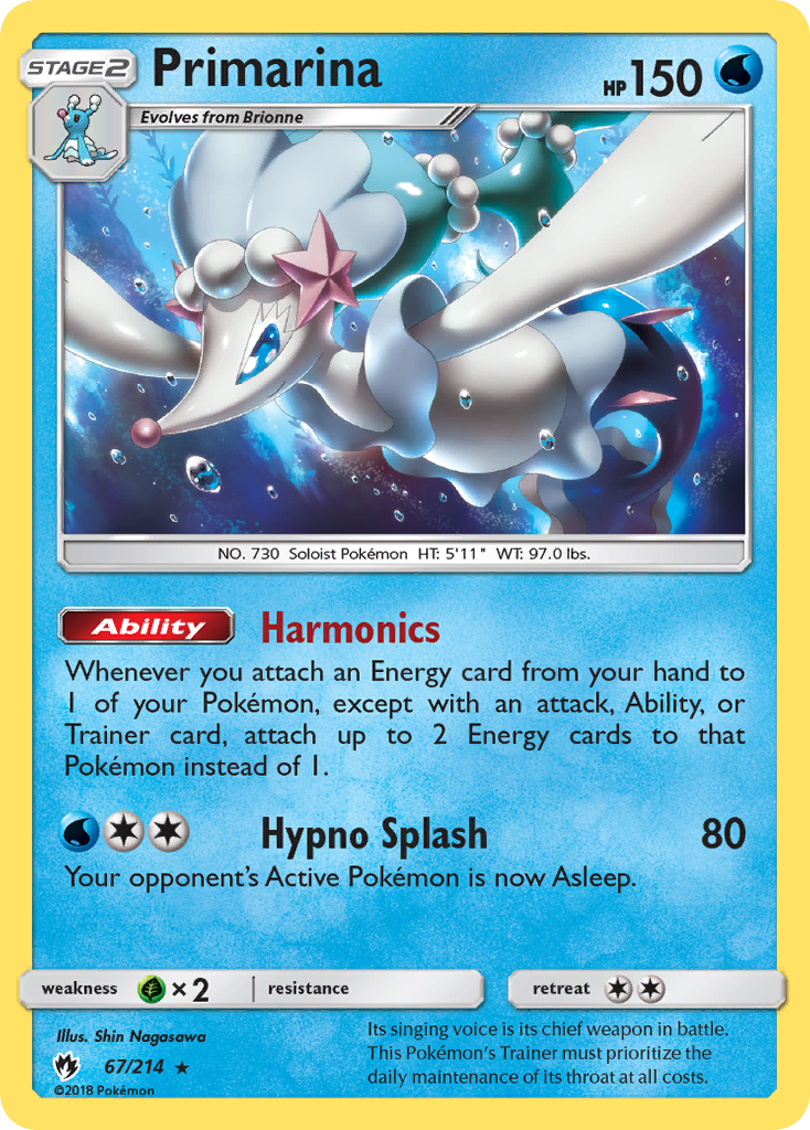 Primarina 067/240 Rare