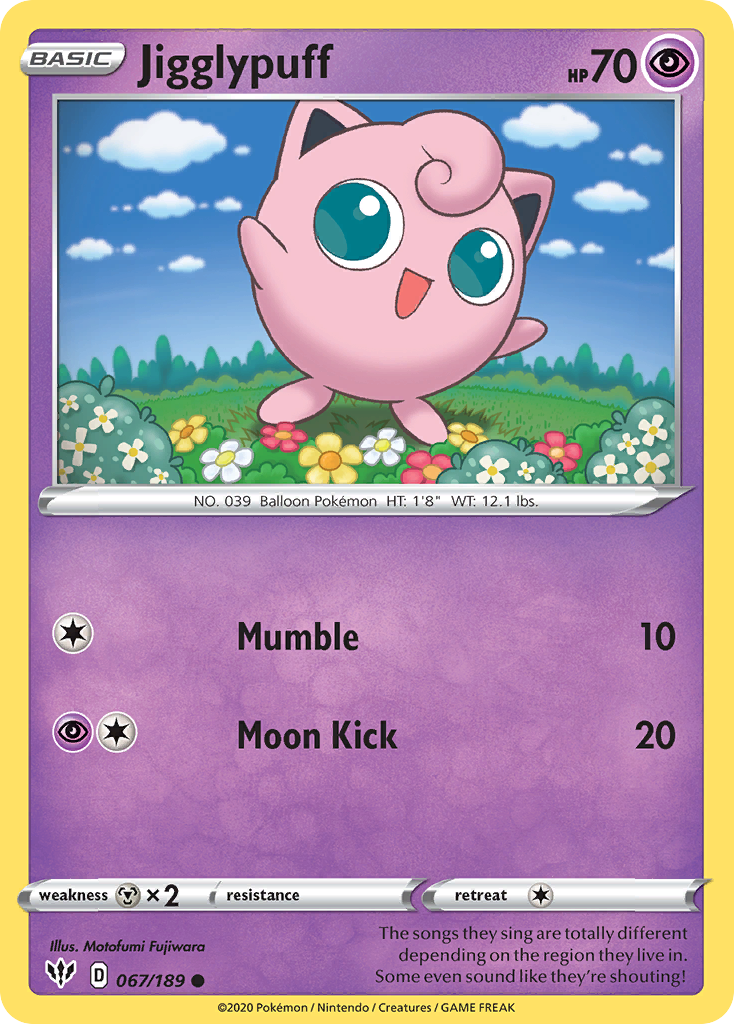 Jigglypuff 067/201 Common