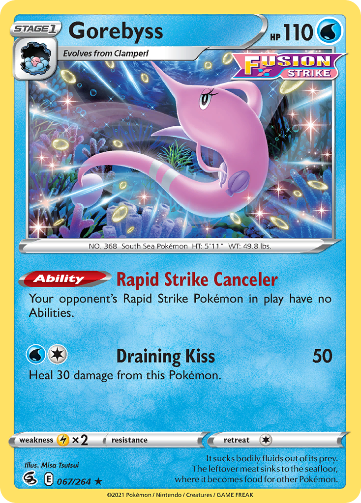 Gorebyss 067/284 Rare