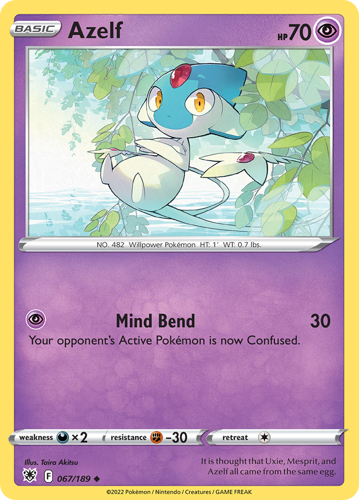 Azelf 067/216 Uncommon