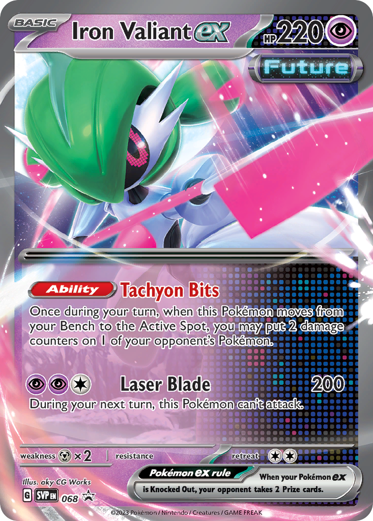 Iron Valiant ex 068/196 Promo