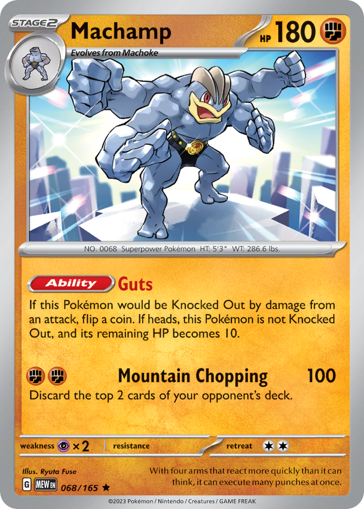 Machamp 068/207 Rare