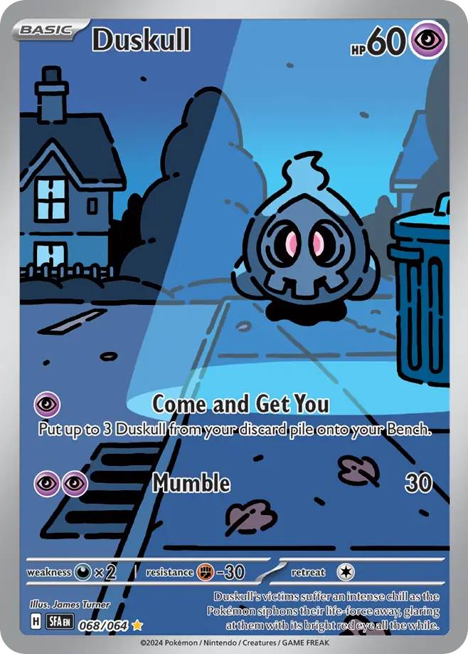 Duskull 068/99 Illustration Rare