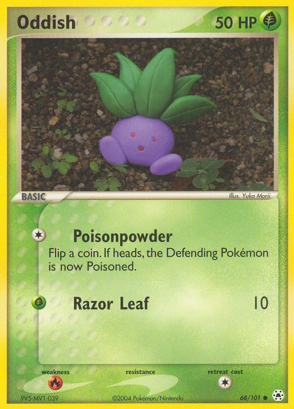 Oddish 068/102 Common