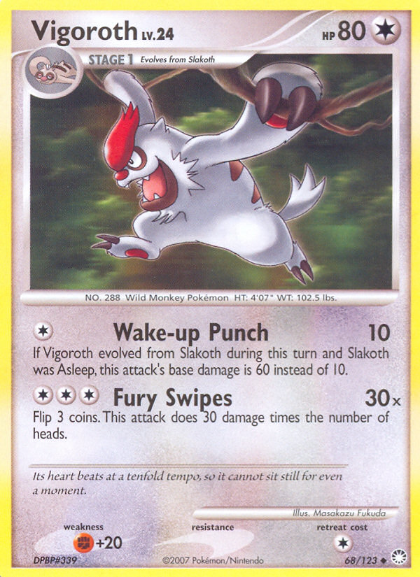 Vigoroth 068/124 Uncommon