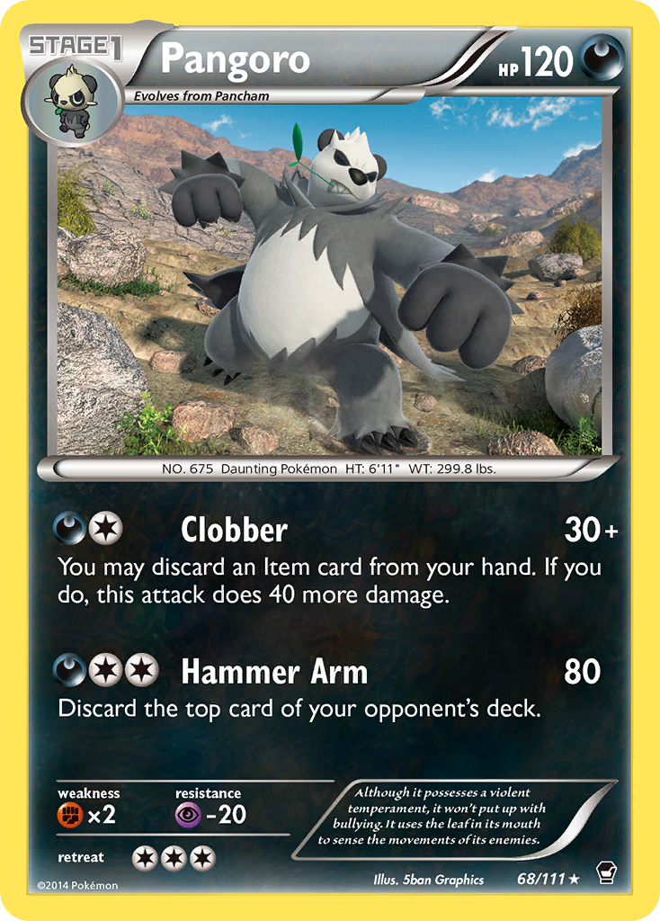 Pangoro 068/114 Rare