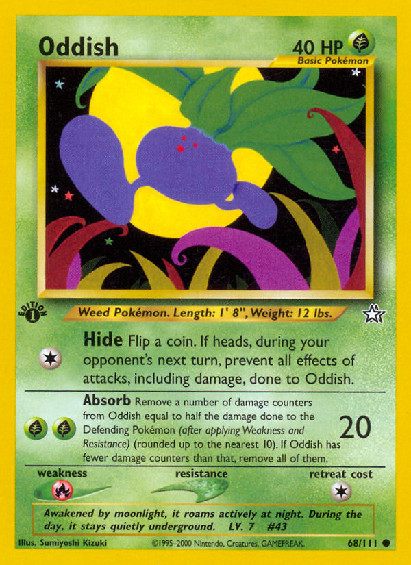 Oddish 068/111 Common