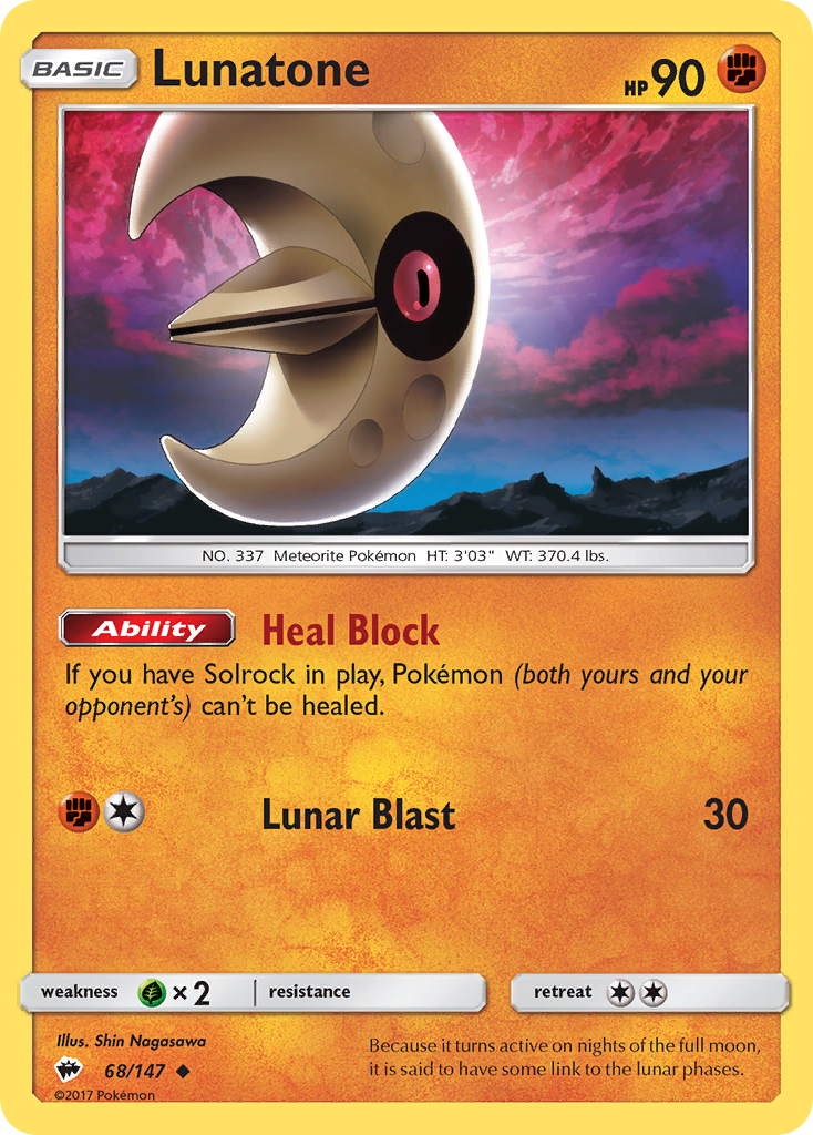 Lunatone 068/177 Uncommon