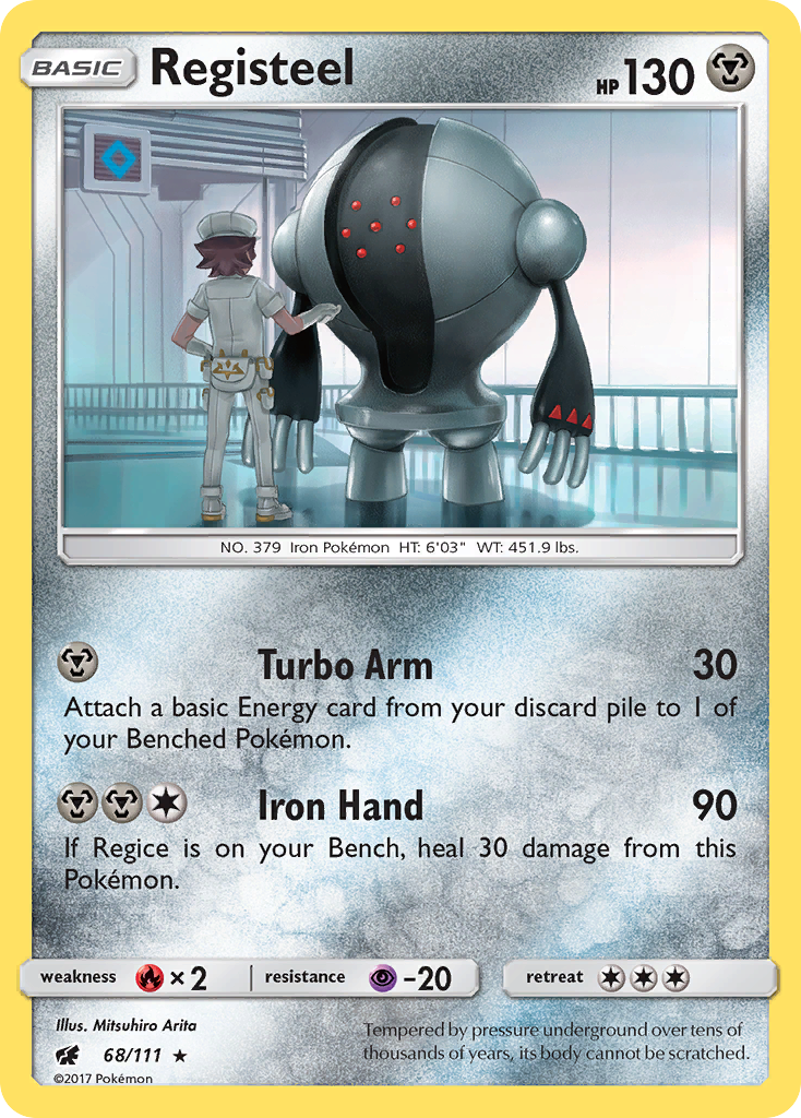 Registeel 068/126 Rare