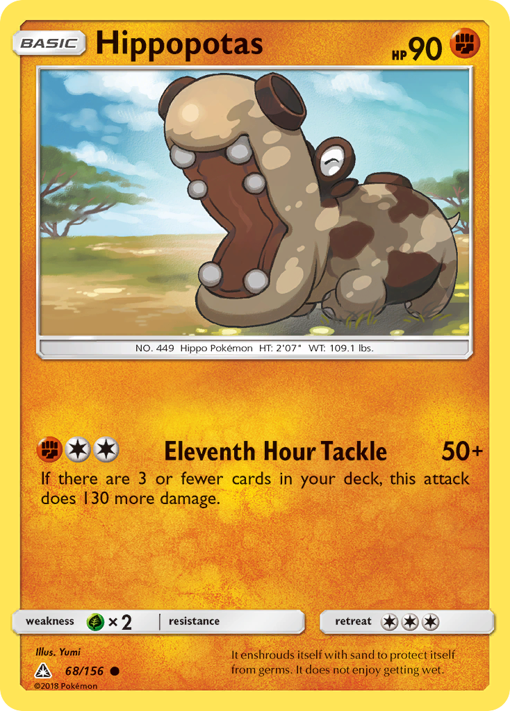 Hippopotas 068/178 Common
