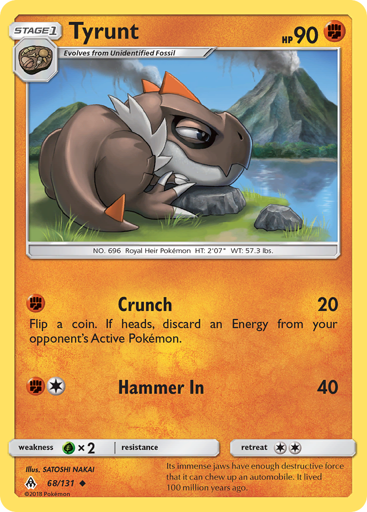 Tyrunt 068/150 Uncommon