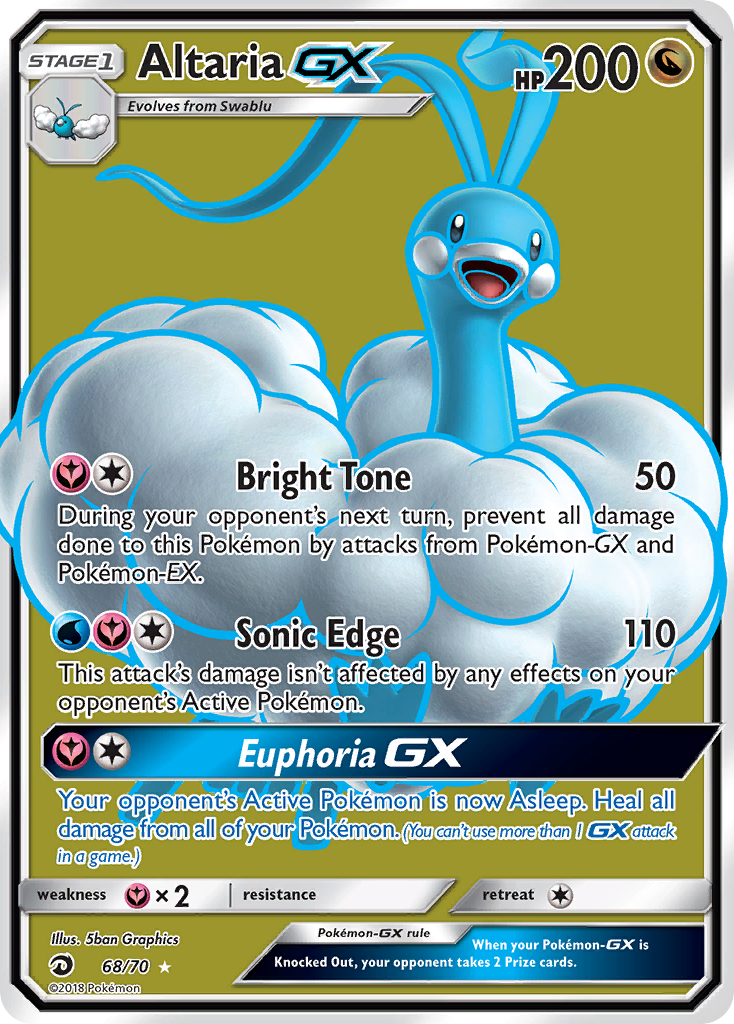 Altaria-GX 068/80 Rare Ultra