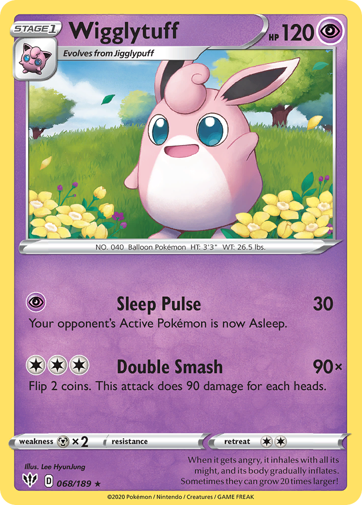 Wigglytuff 068/201 Rare