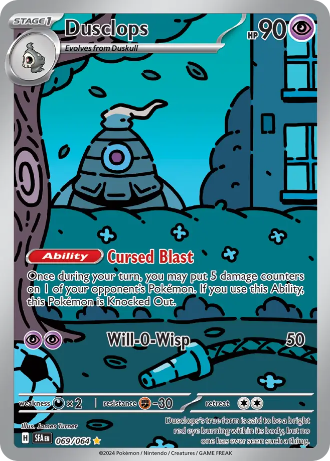 Dusclops 069/99 Illustration Rare