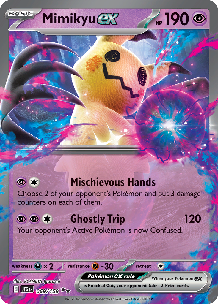 Mimikyu ex 069/190 Double Rare
