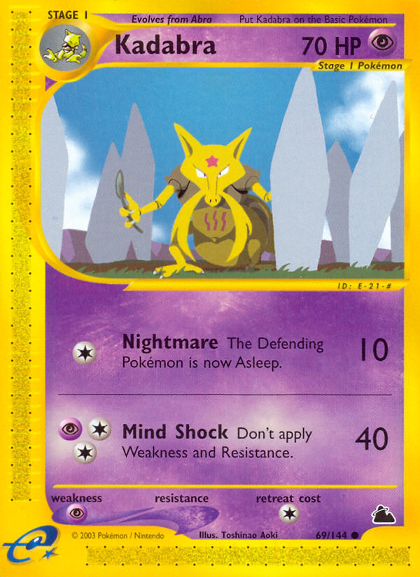 Kadabra 069/182 Common