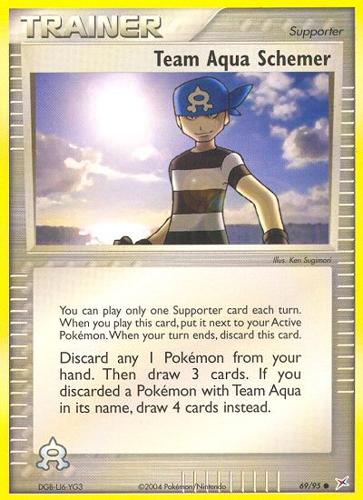Team Aqua Schemer 069/97 Common
