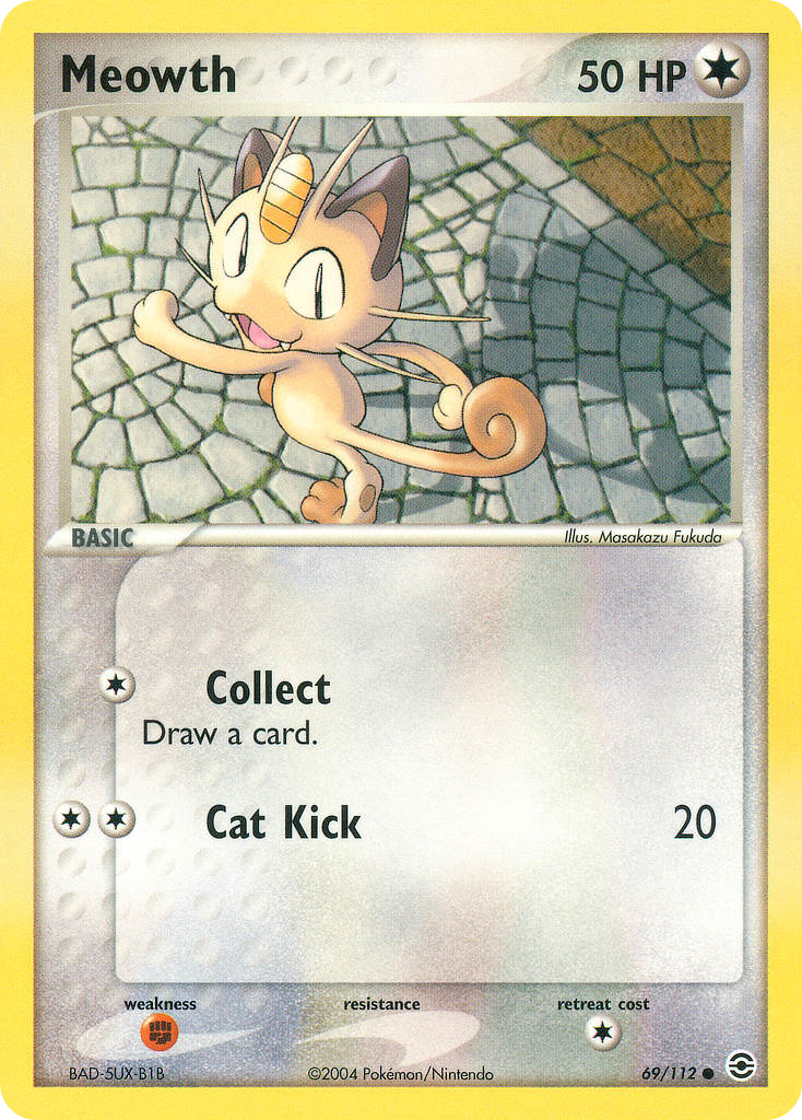 Meowth 069/116 Common