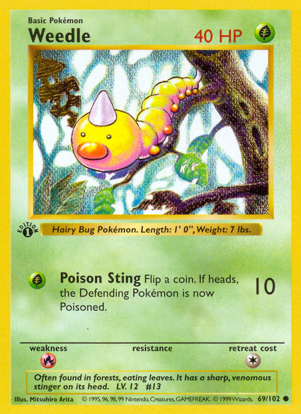Weedle 069/102 Common