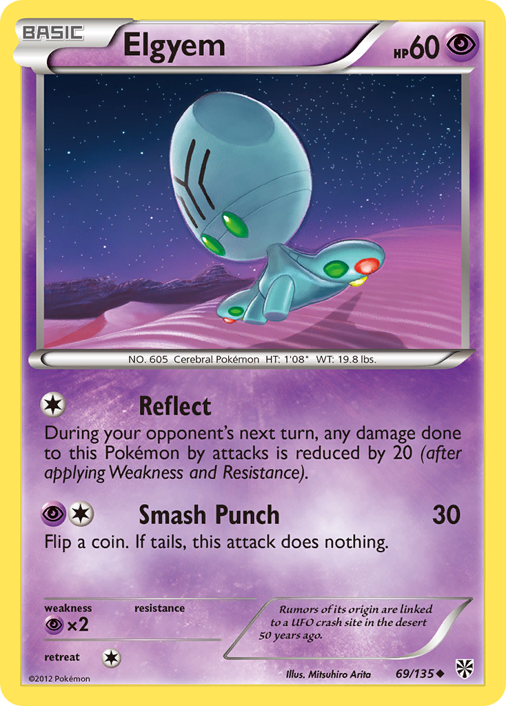 Elgyem 069/138 Uncommon