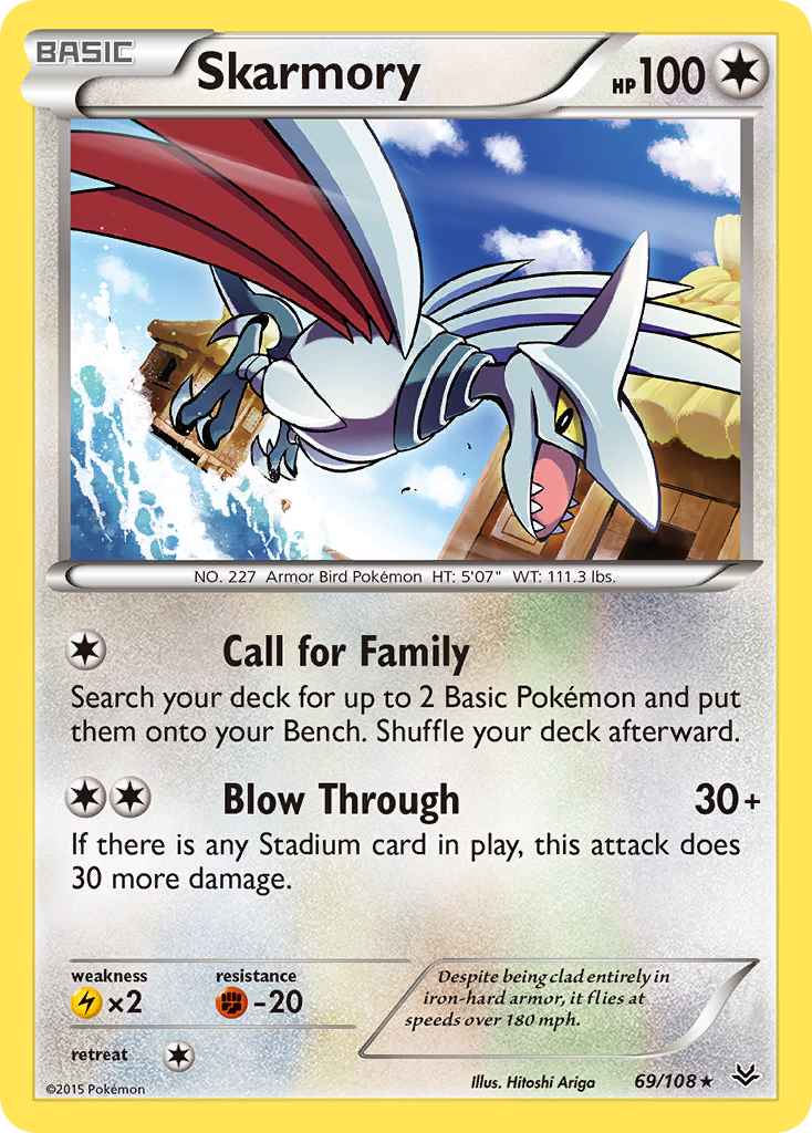 Skarmory 069/112 Rare