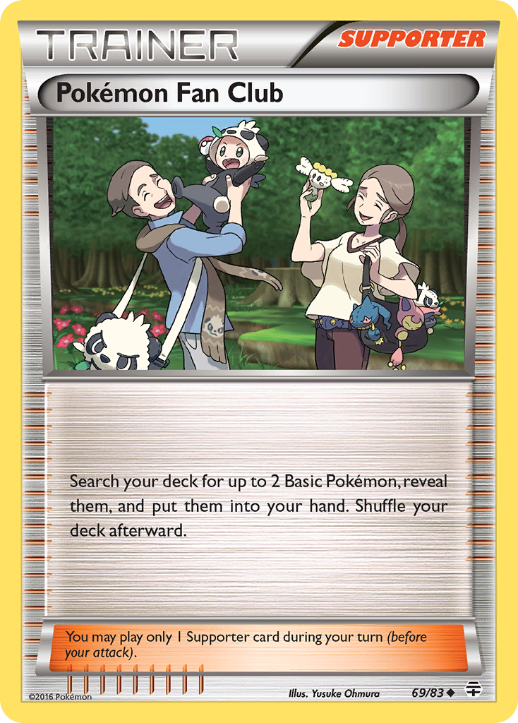 Pokémon Fan Club 069/117 Uncommon