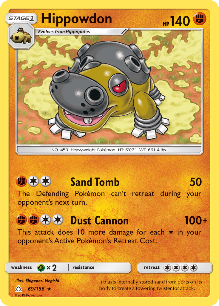 Hippowdon 069/178 Rare