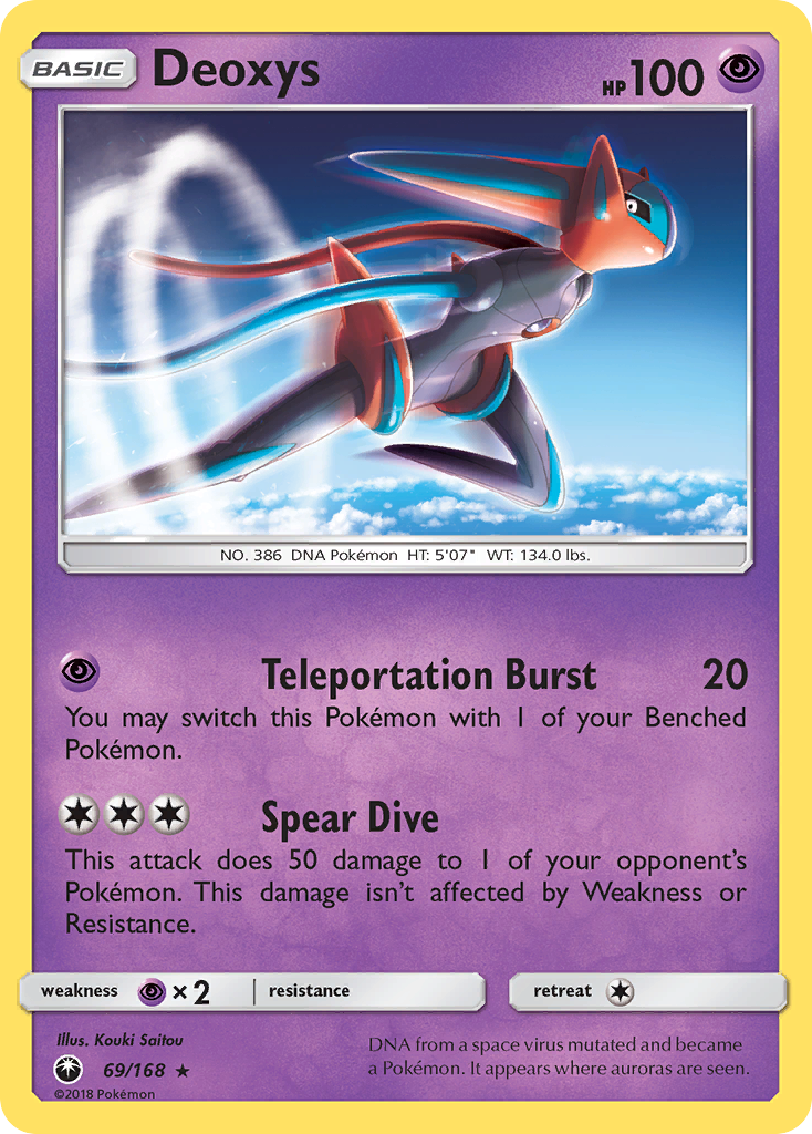 Deoxys 069/187 Rare