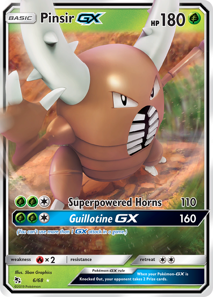 Pinsir-GX 006/69 Rare Holo GX