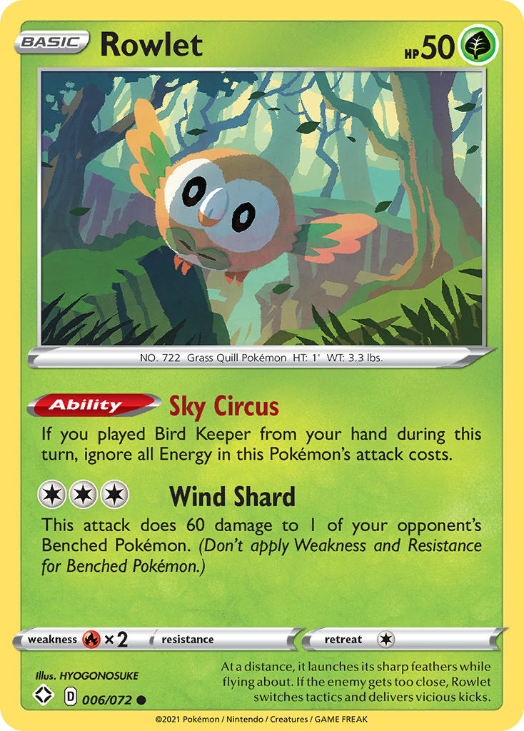Rowlet 006/73 Common