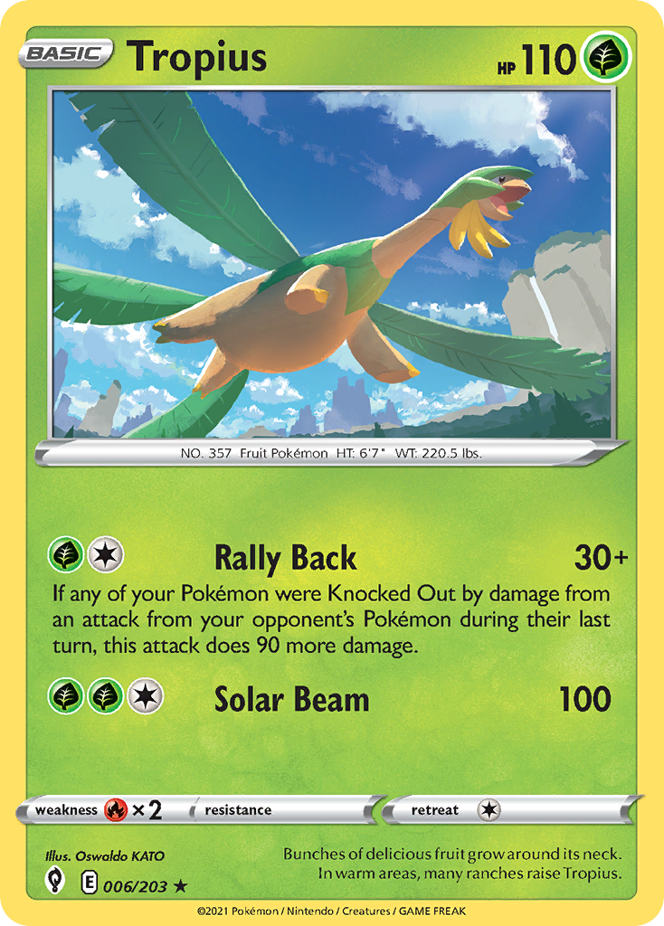 Tropius 006/237 Rare