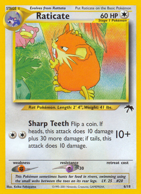 Raticate 006/18 Unknown