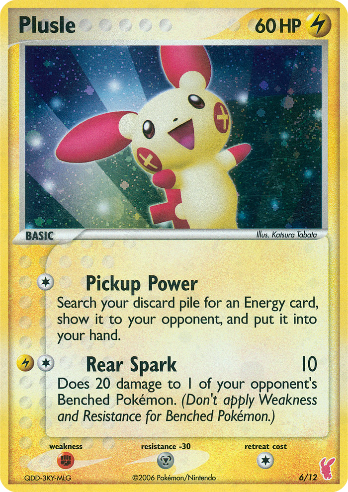Plusle 006/12 Unknown