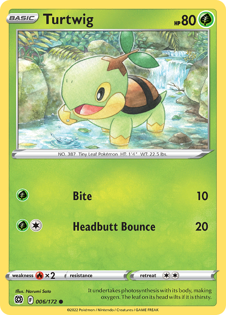 Turtwig 006/186 Common