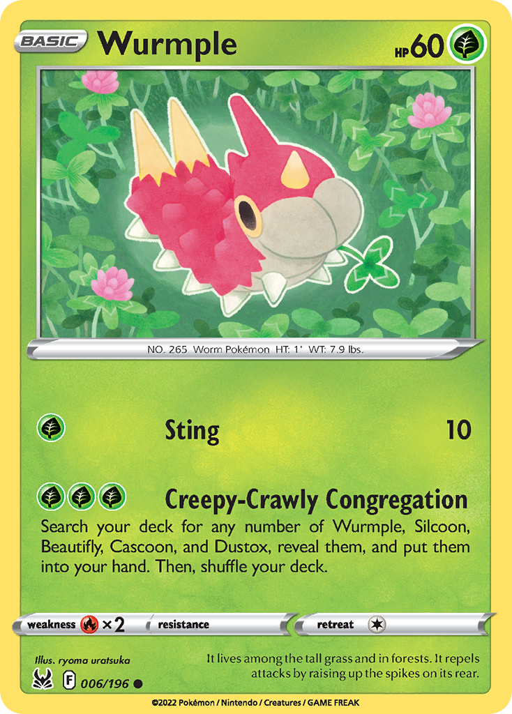 Wurmple 006/217 Common