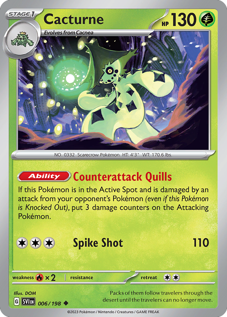 Cacturne 006/258 Uncommon