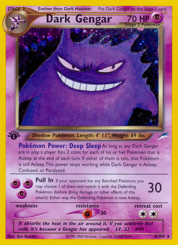 Dark Gengar 006/113 Rare Holo