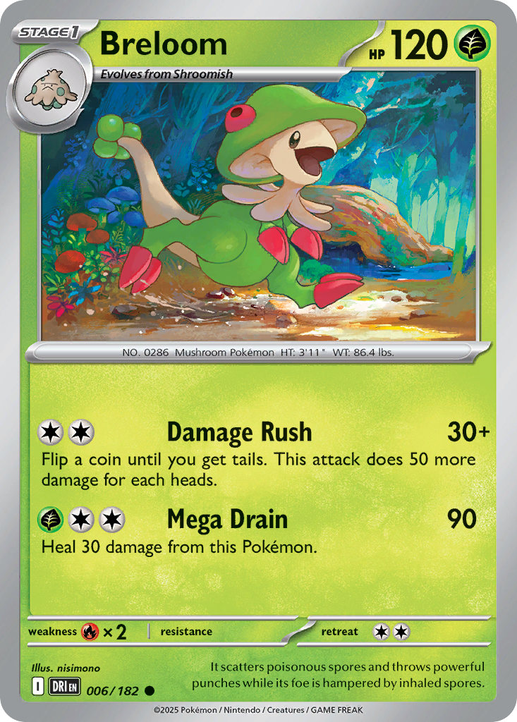 Breloom 006/244 Common