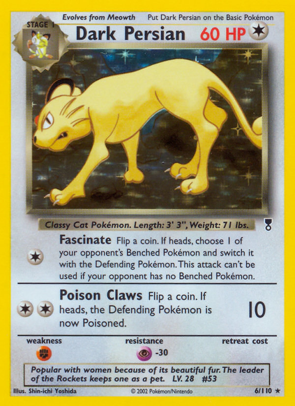 Dark Persian 006/110 Rare Holo