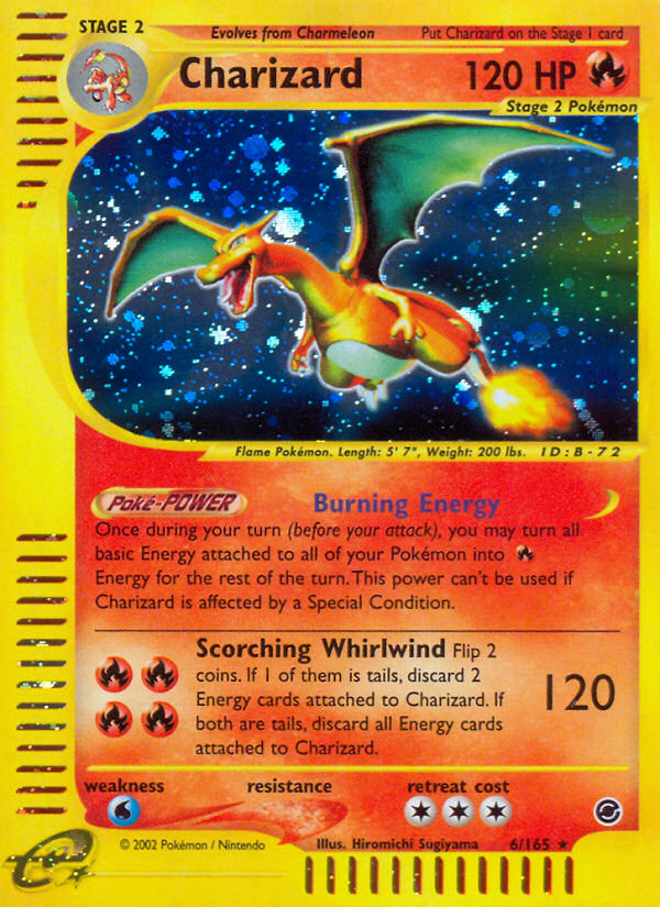 Charizard 006/165 Rare Holo