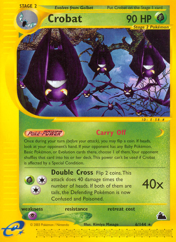 Crobat 006/182 Rare