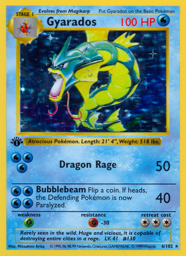 Gyarados 006/102 Rare Holo