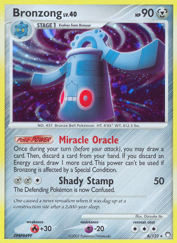 Bronzong 006/124 Rare Holo