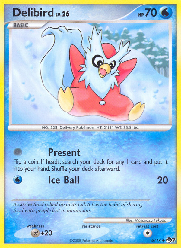 Delibird 006/17 Uncommon