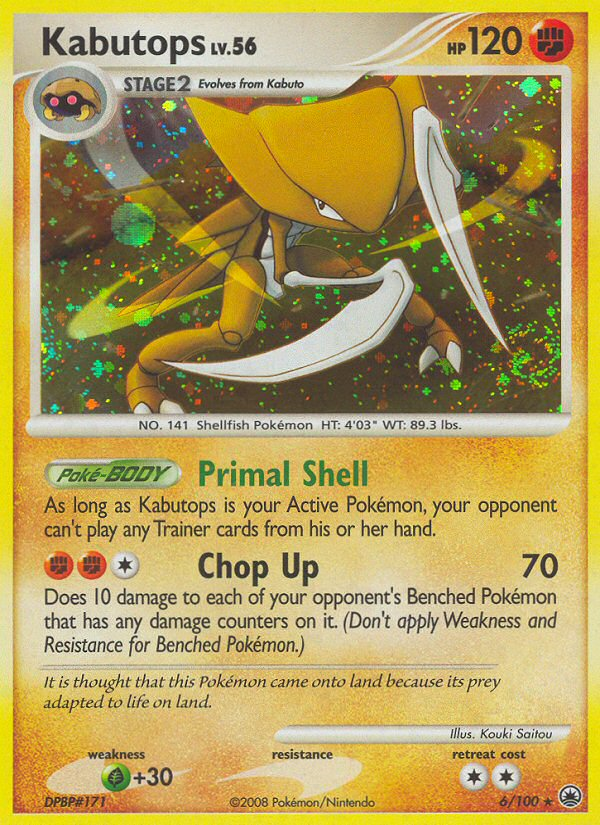 Kabutops 006/100 Rare Holo
