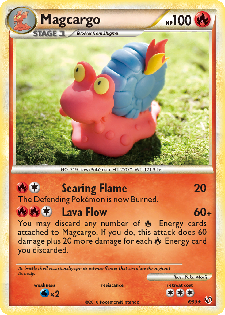 Magcargo 006/91 Rare Holo