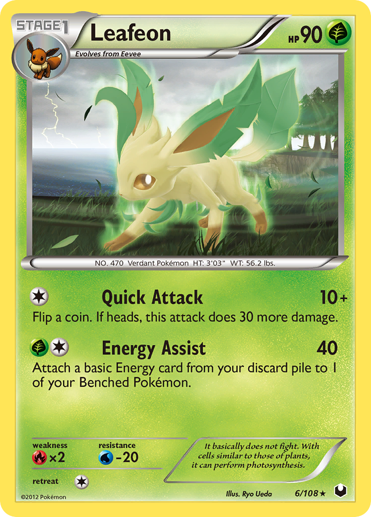 Leafeon 006/111 Rare