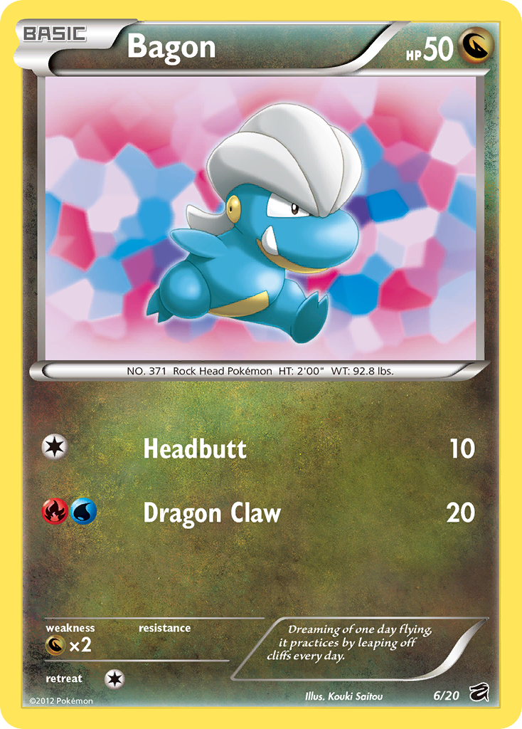 Bagon 006/21 Rare Holo