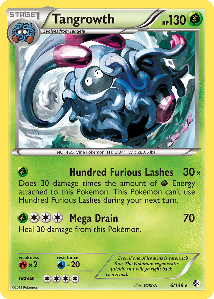 Tangrowth 006/153 Rare Holo